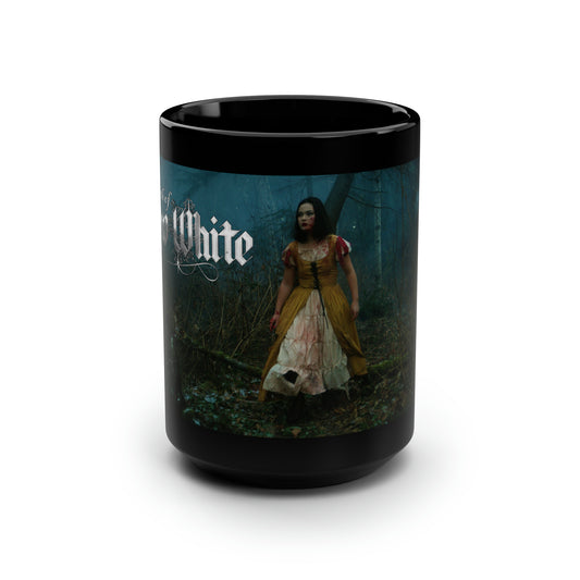 The Death of Snow White Official Black Mug, 15oz