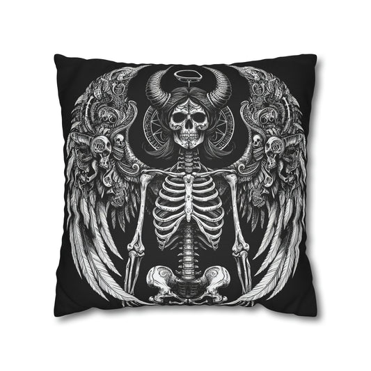 Fallen Angel Goth throw pillow cover