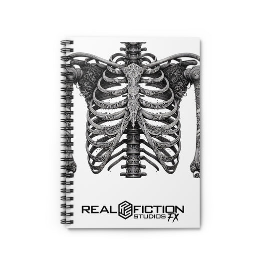 Rib Cage Spiral Notebook - Ruled Line