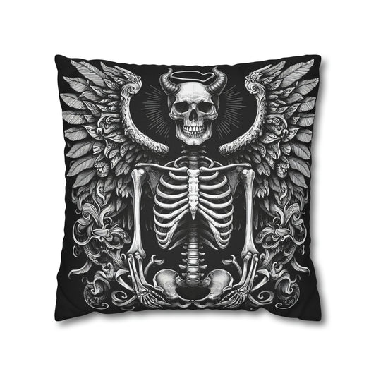 Death Angel Goth throw pillow cover