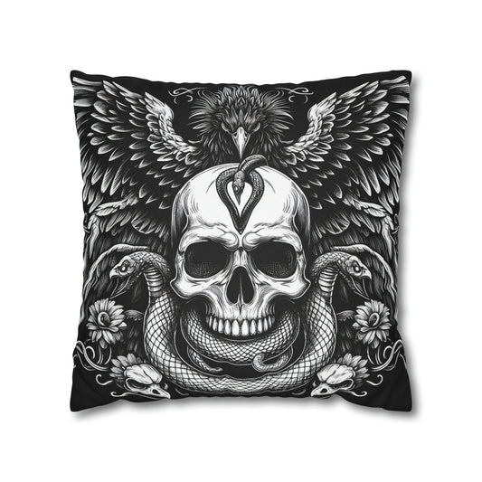 Death Goth throw pillow cover