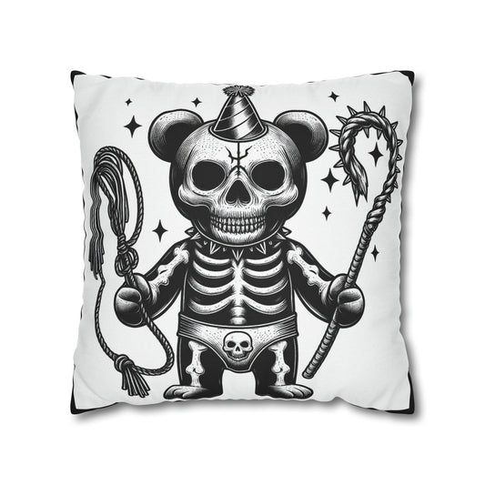 BDSM Bear Goth throw pillow cover