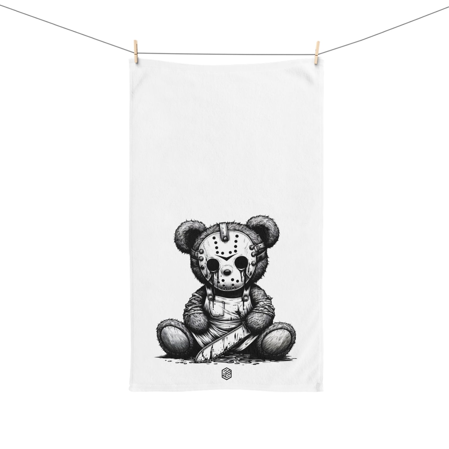 Baby Voorhees Bear Hand Towel