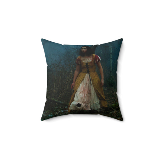 The Death of Snow White Spun Polyester Square Pillow