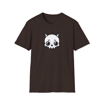 Grrr Demon Skull Unisex Softstyle T-Shirt