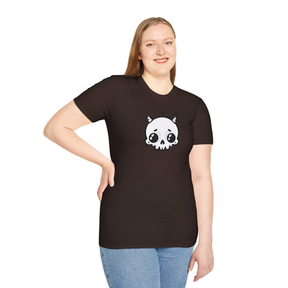 Grrr Demon Skull Unisex Softstyle T-Shirt