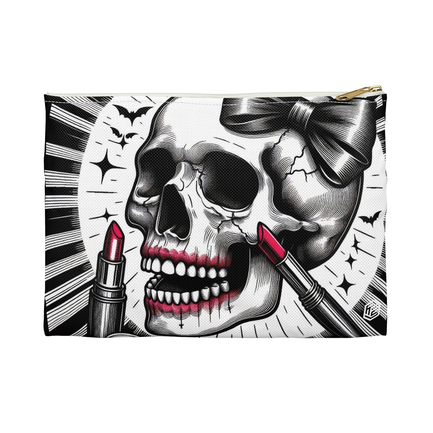 Oh So Pretty Skull Accessory Pouch