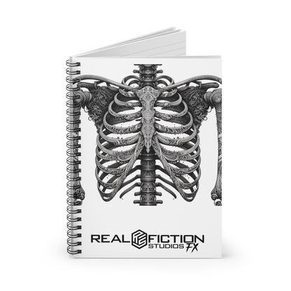 Rib Cage Spiral Notebook - Ruled Line