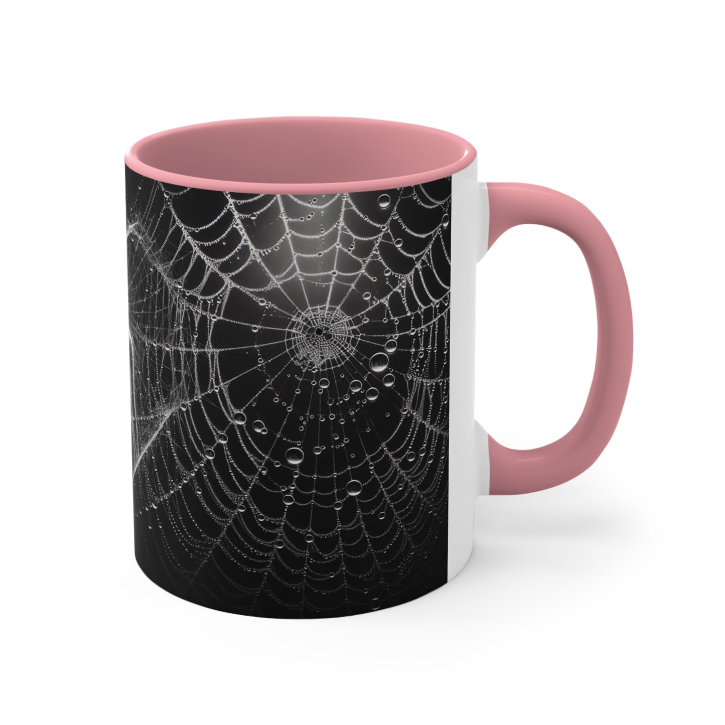 Spider Web Woman Witch Goth Coffee Mug, 11oz