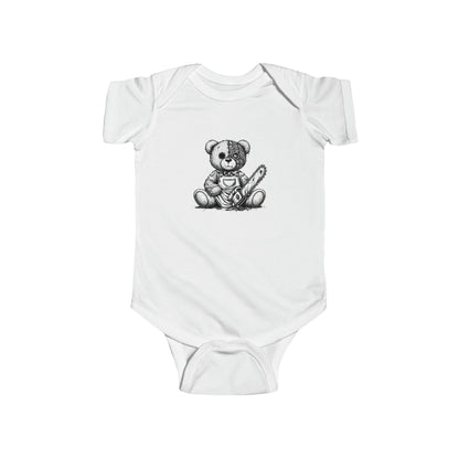 Leather Baby Infant Fine Jersey Bodysuit