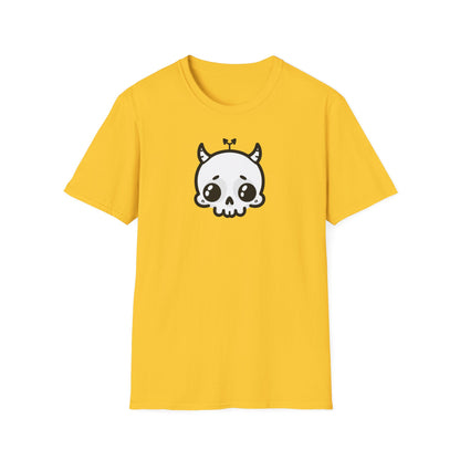 Grrr Demon Skull Unisex Softstyle T-Shirt