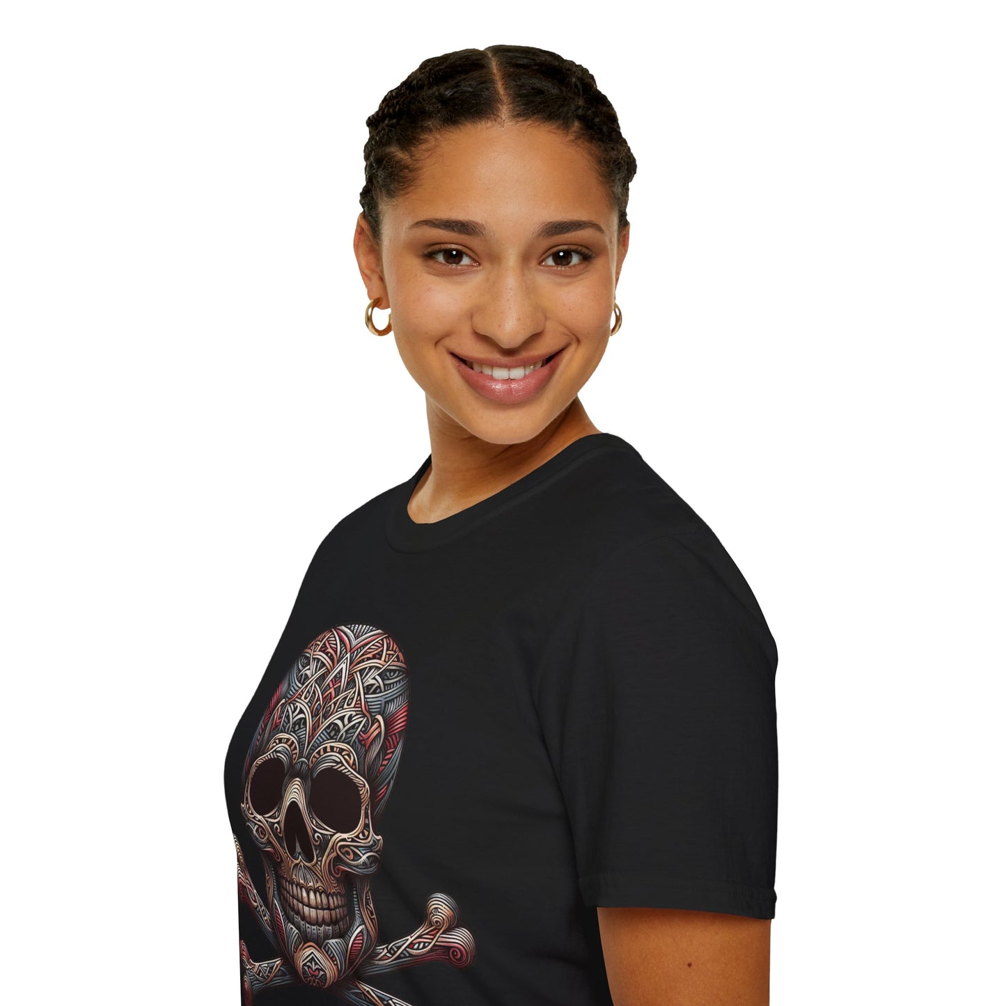 Skull and Crossbones Unisex Softstyle T-Shirt