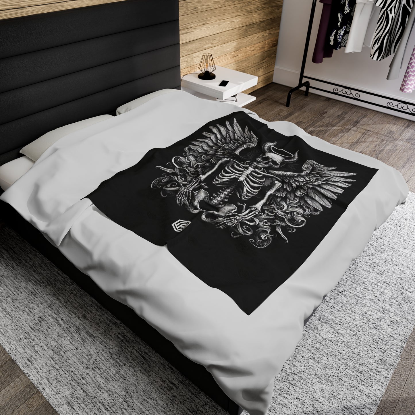 Demon Velveteen Plush Blanket