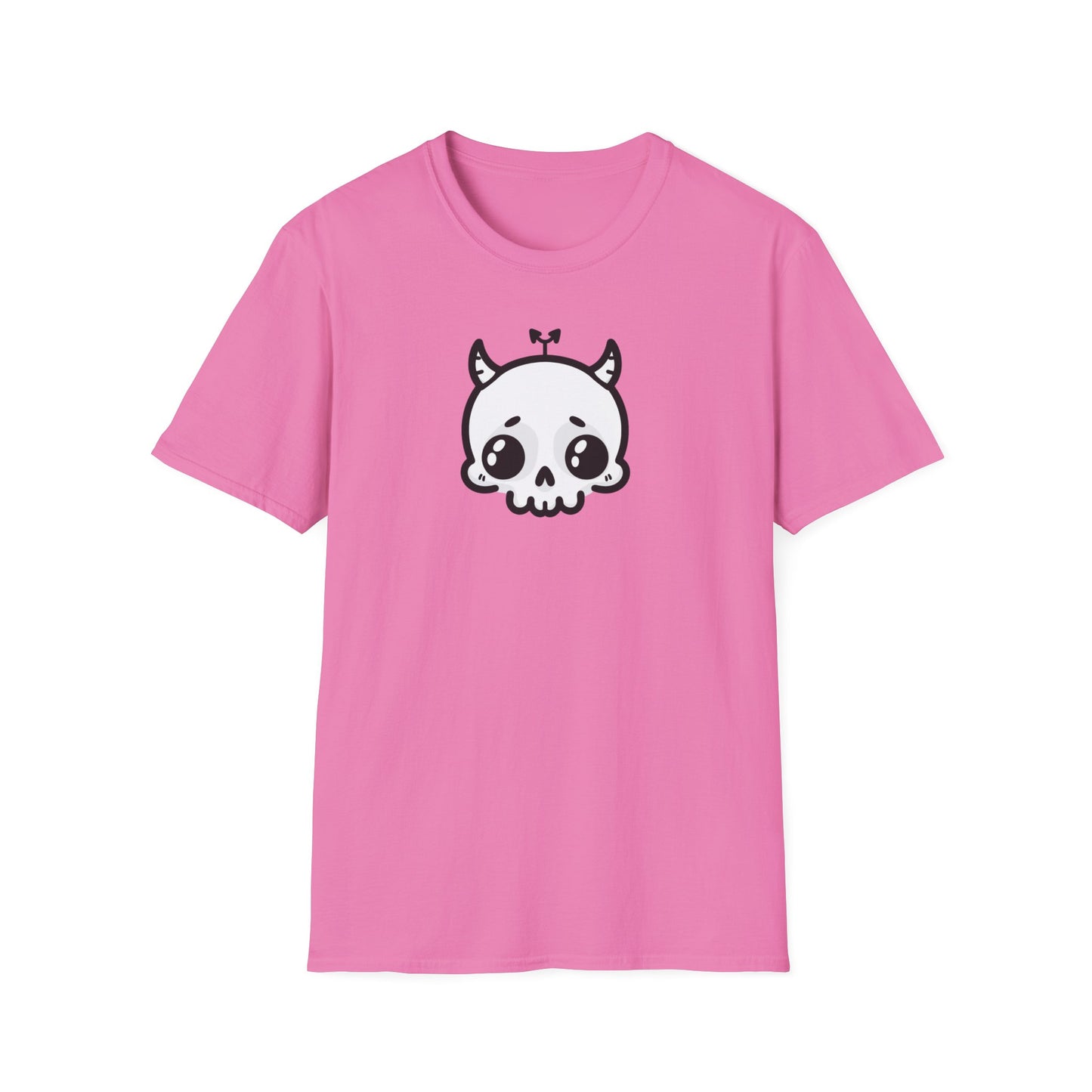 Grrr Demon Skull Unisex Softstyle T-Shirt