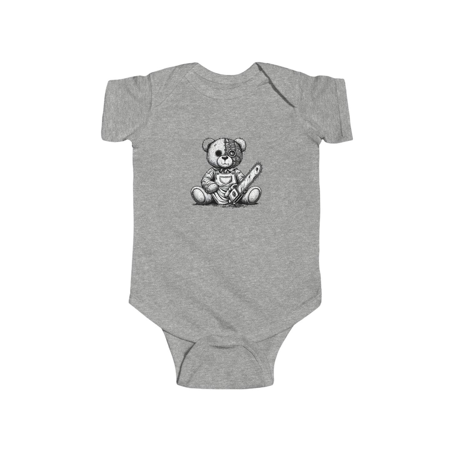 Leather Baby Infant Fine Jersey Bodysuit