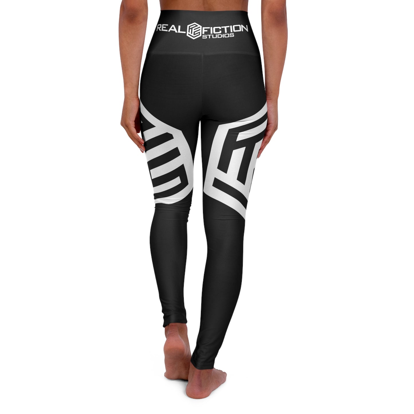 RFS Thigh Logo - High Waisted Yoga Leggings