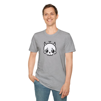 Grrr Demon Skull Unisex Softstyle T-Shirt