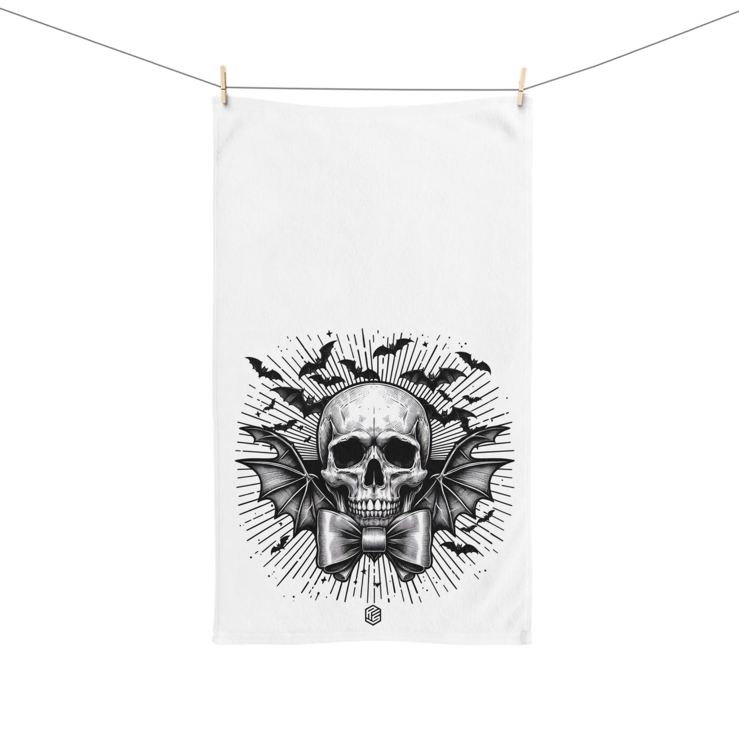 The Dandy Skeleton Hand Towel