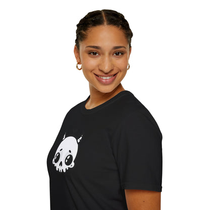 Grrr Demon Skull Unisex Softstyle T-Shirt