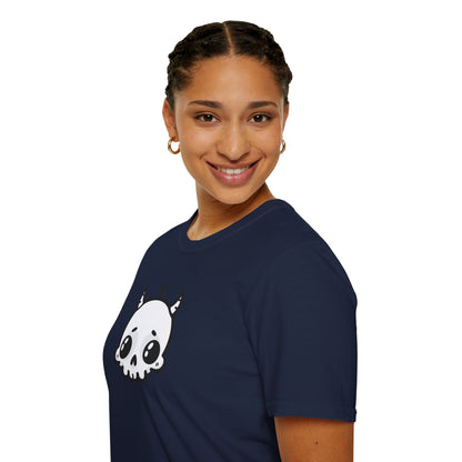 Grrr Demon Skull Unisex Softstyle T-Shirt