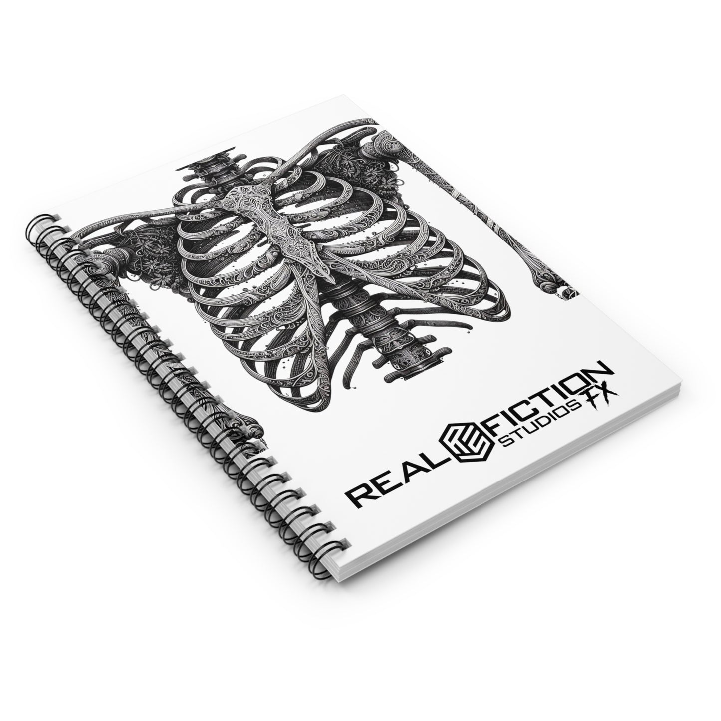 Rib Cage Spiral Notebook - Ruled Line