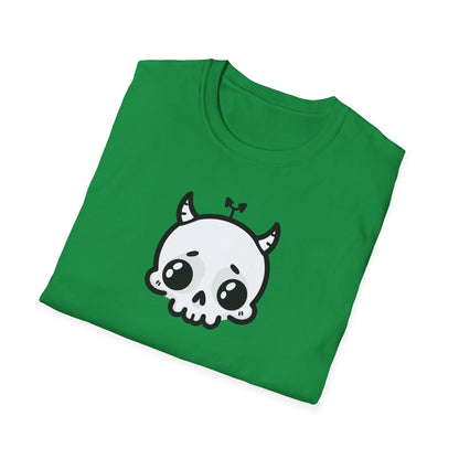 Grrr Demon Skull Unisex Softstyle T-Shirt