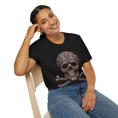 Skull and Crossbones Unisex Softstyle T-Shirt