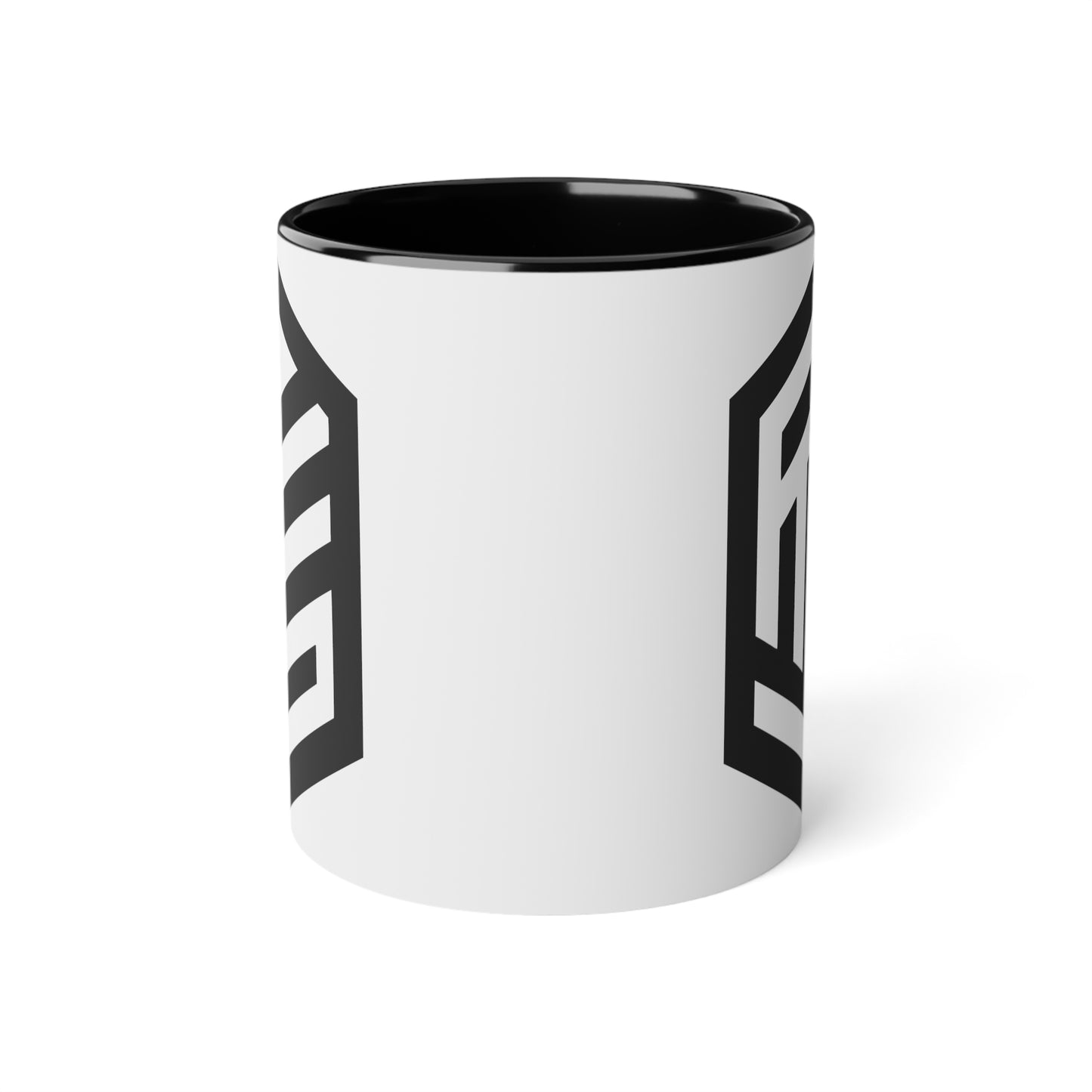 White Accent Mug, 11oz