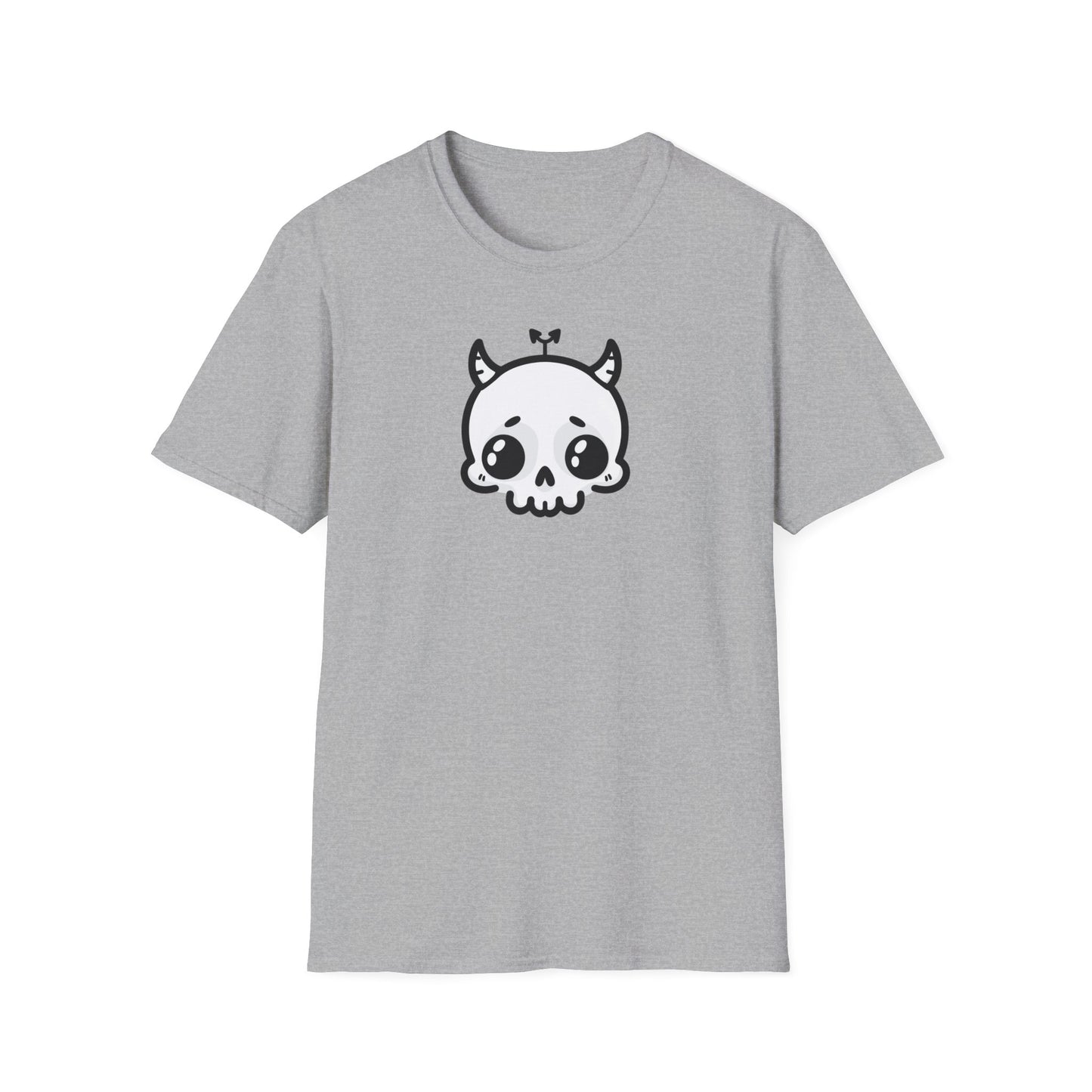 Grrr Demon Skull Unisex Softstyle T-Shirt