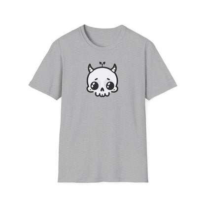 Grrr Demon Skull Unisex Softstyle T-Shirt