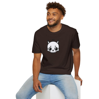 Grrr Demon Skull Unisex Softstyle T-Shirt