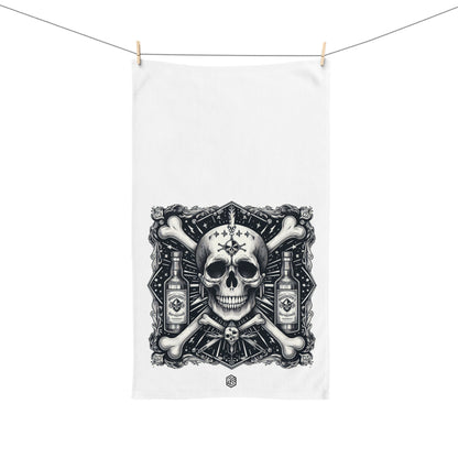 Rum and Crossbones Hand Towel