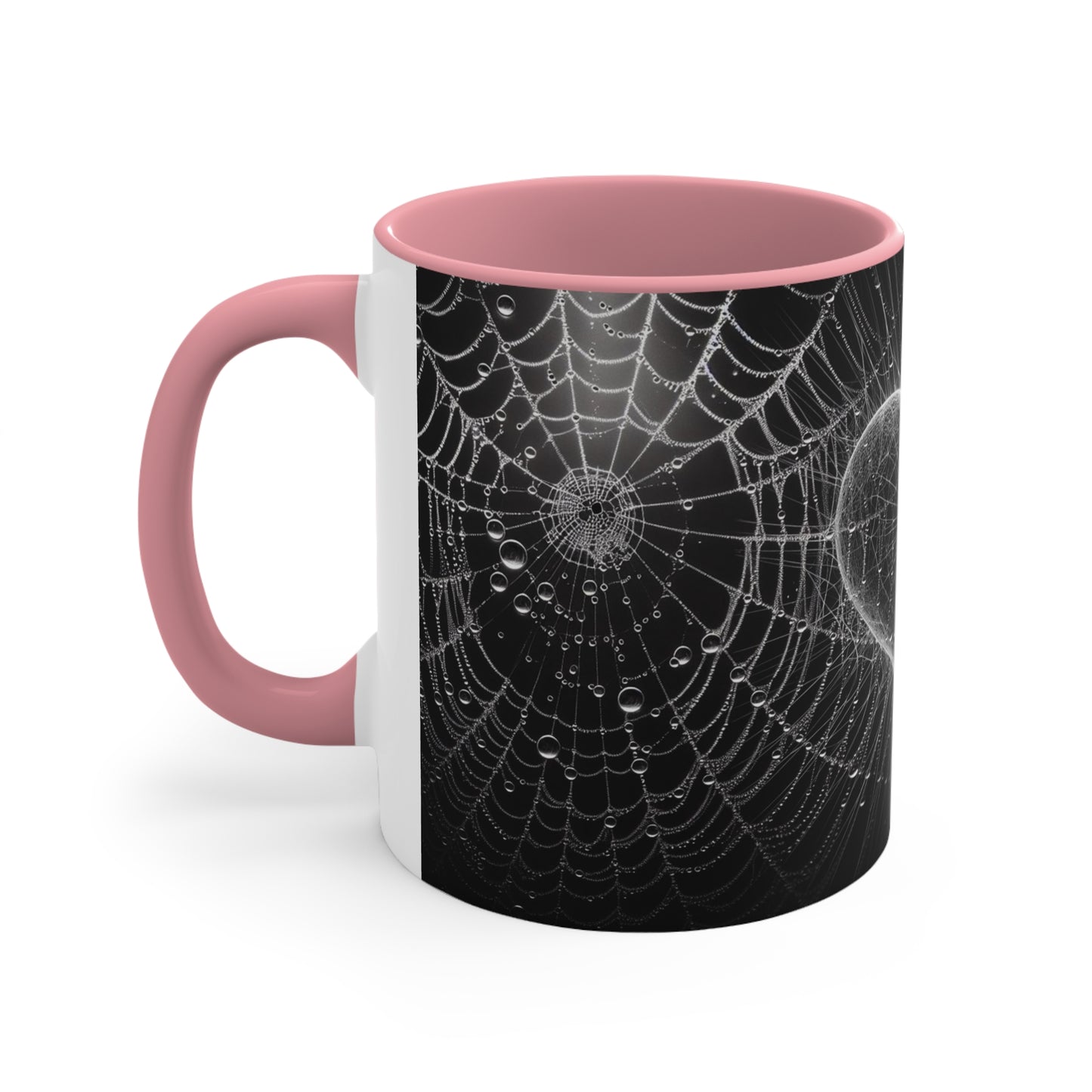 Spider Web Heart goth Coffee Mug, 11oz