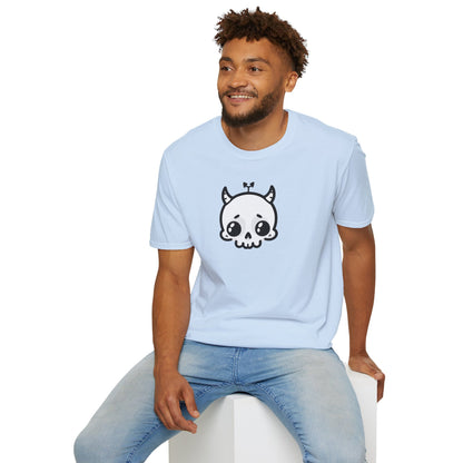 Grrr Demon Skull Unisex Softstyle T-Shirt