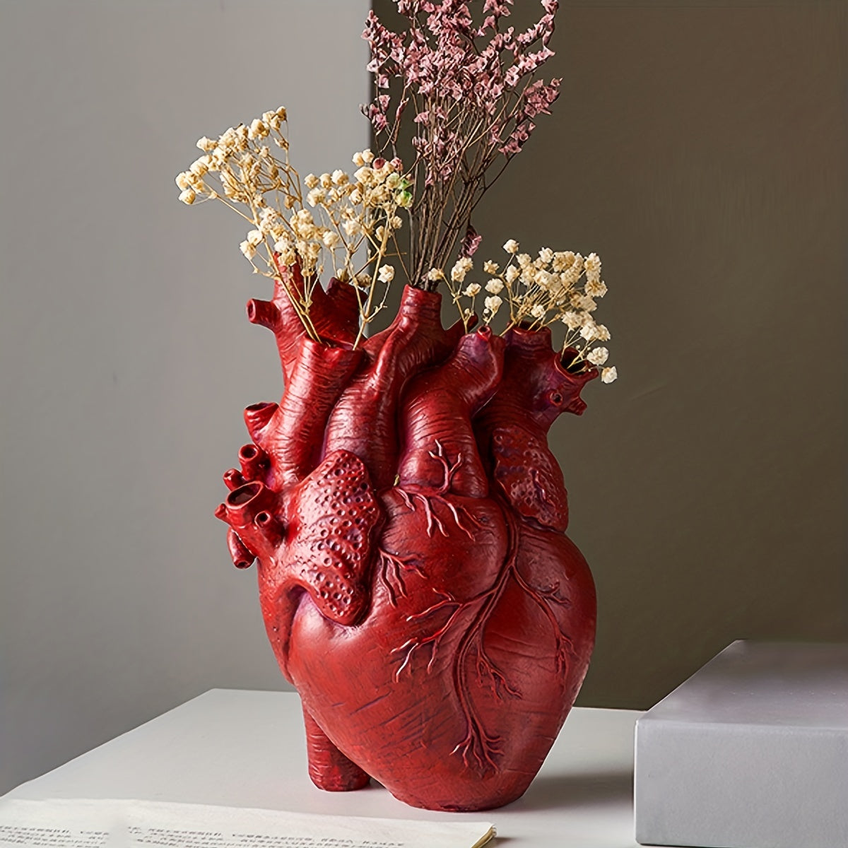 Human Heart Vase