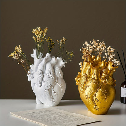 Human Heart Vase